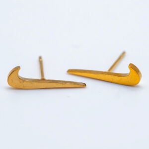 Pendientes Mini Swoosh dorados