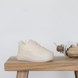 vela zapatilla air force 1 baby blanca