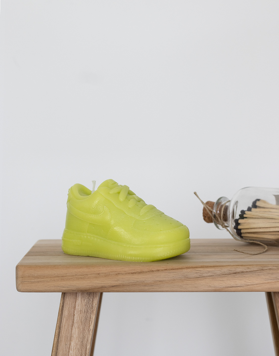 vela zapatilla air force 1 baby lima