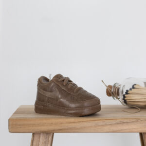 vela zapatilla air force 1 baby mocha