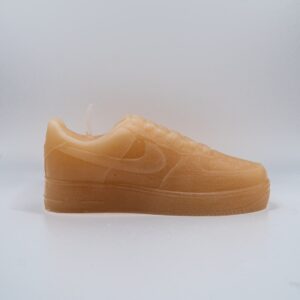 vela zapatilla air force 1 mini beige