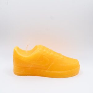 vela zapatilla air force 1 mini naranja