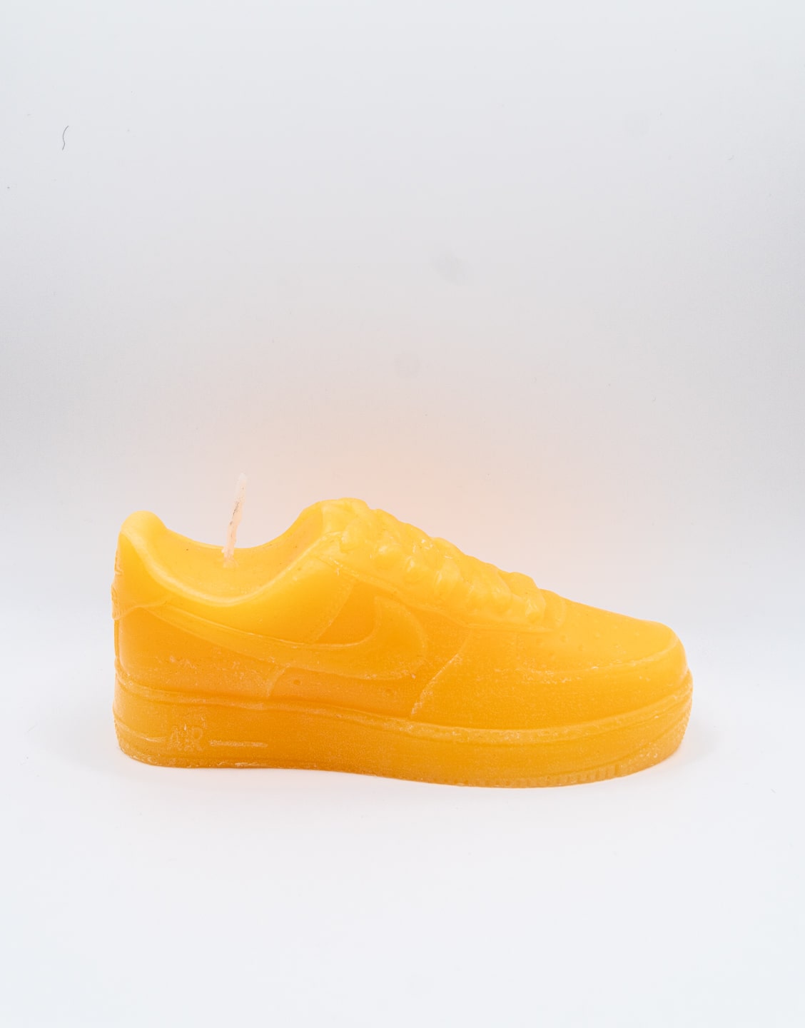 vela zapatilla air force 1 mini naranja
