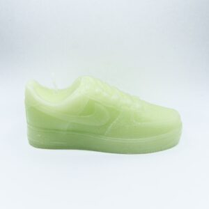 vela zapatilla air force 1 mini verde manzana