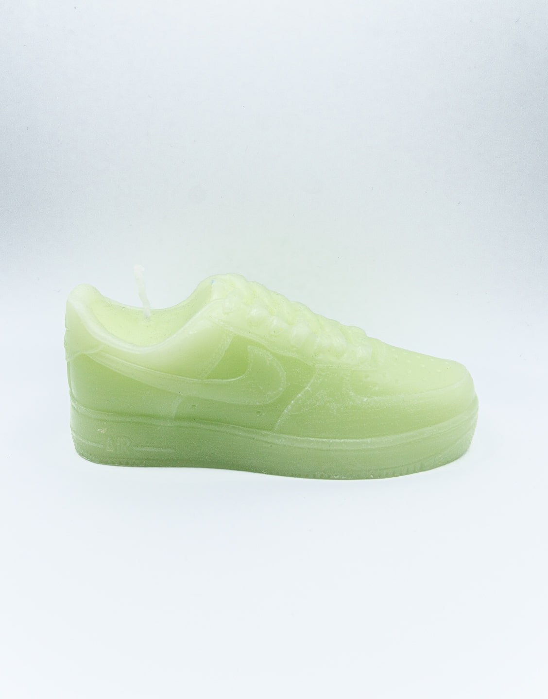 vela zapatilla air force 1 mini verde manzana