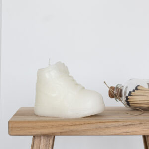 vela zapatilla air jordan 1 baby blanca