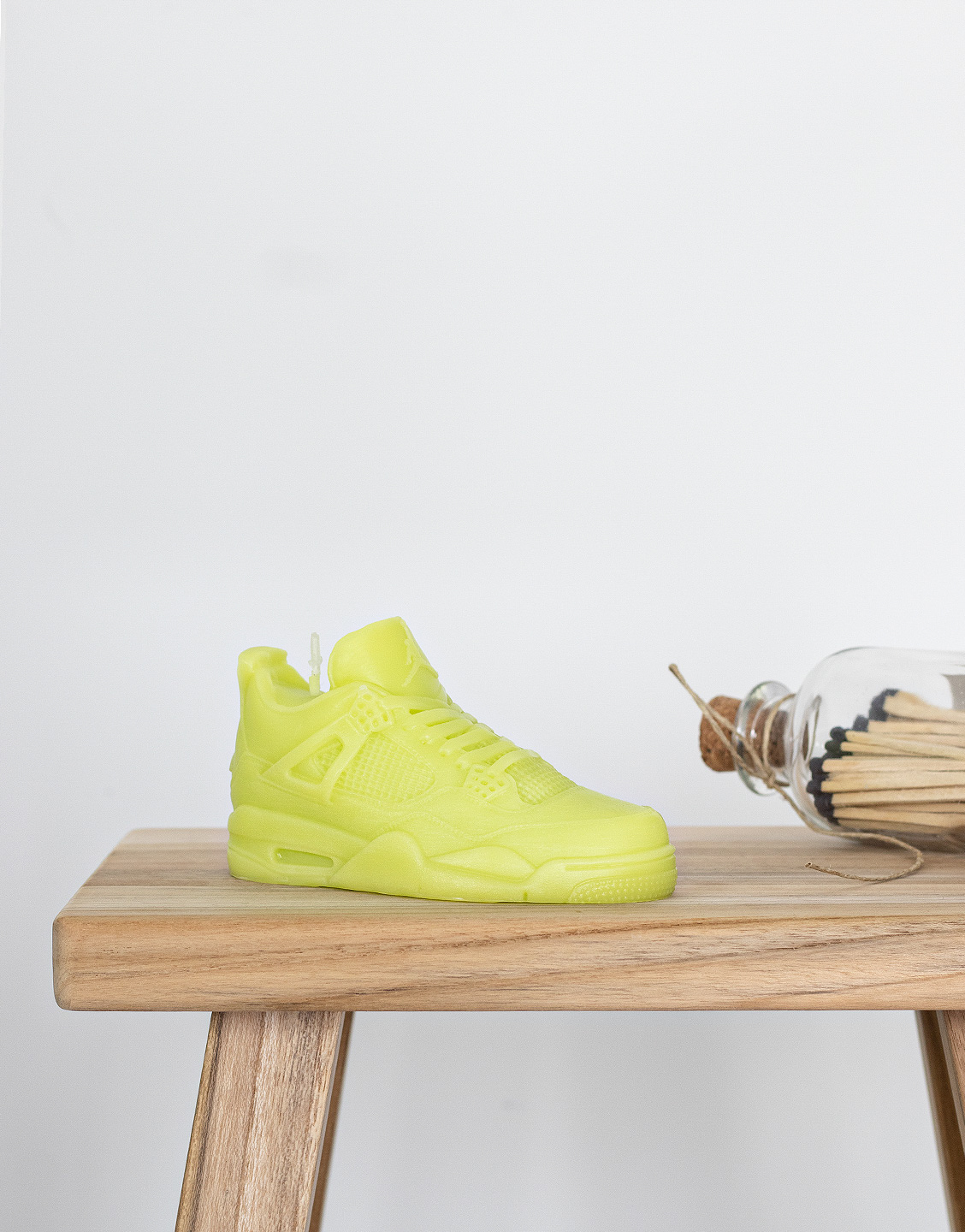 vela zapatilla air jordan retro 4 mini lima